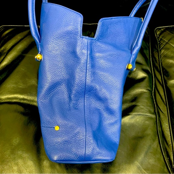 Luisa Spagnoli Shoulder Bag/Handbag, Cobalt Blue bought in Milan - Picture 10 of 10